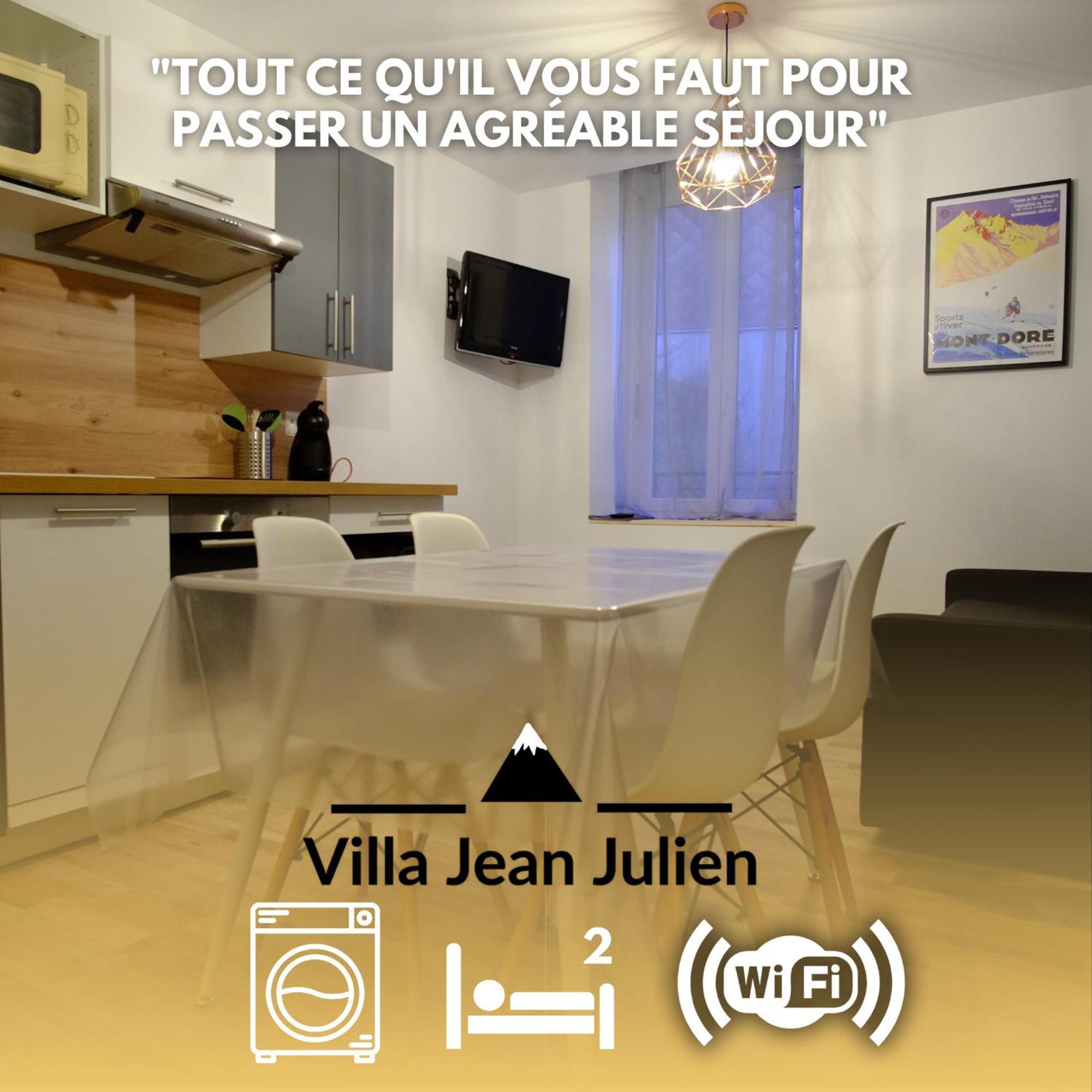 Villa Jean Julien - Le Guery - Appartement T2Bis - 2 Chambres - 4 Personnes Ле-Мон-Дор Экстерьер фото